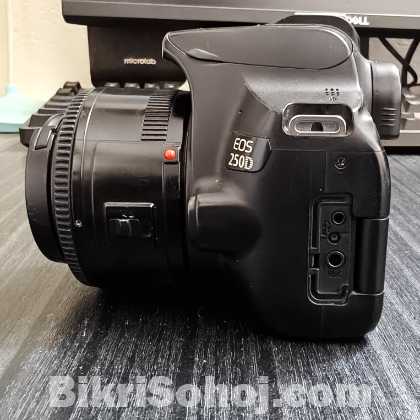 Canon EOS 250D + 50MM Prime Lens